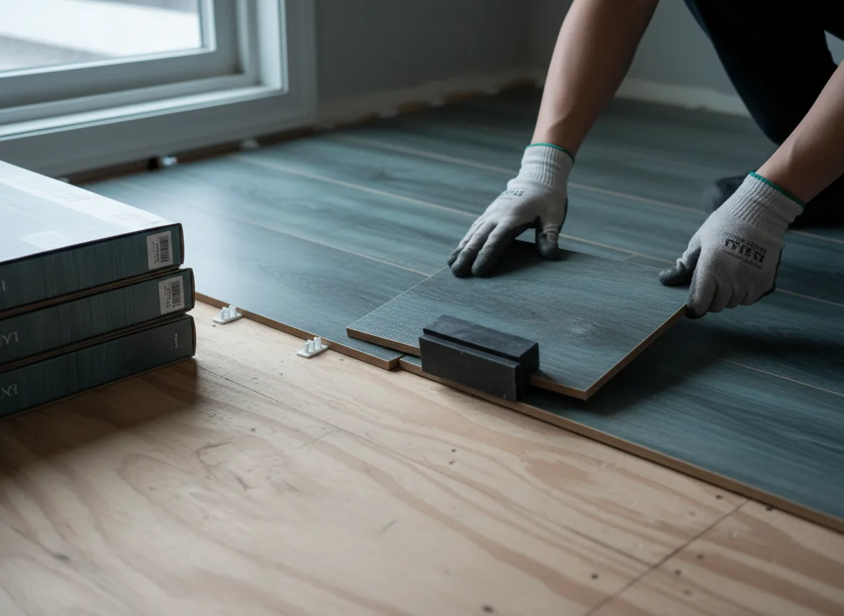 Luxury Vinyl Plank Installation company in Ryder, ND